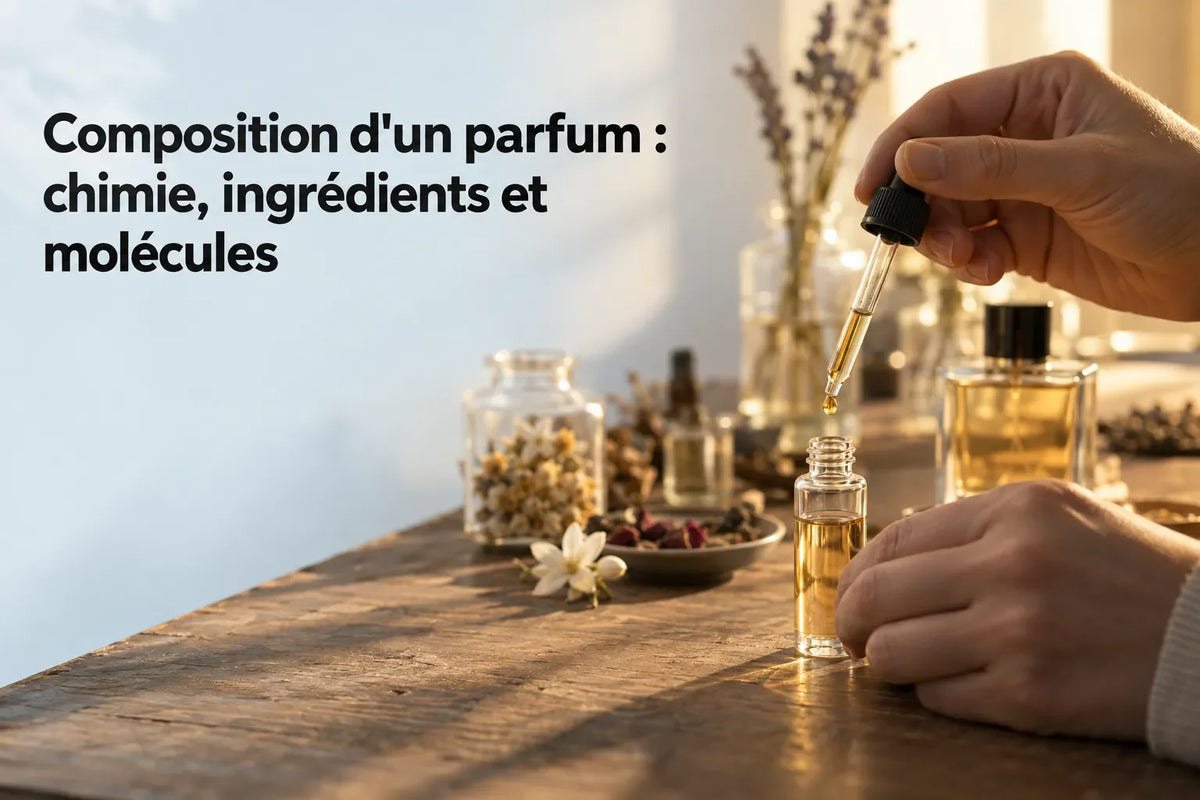 Composition d'un parfum : chimie, ingrédients et molécules
