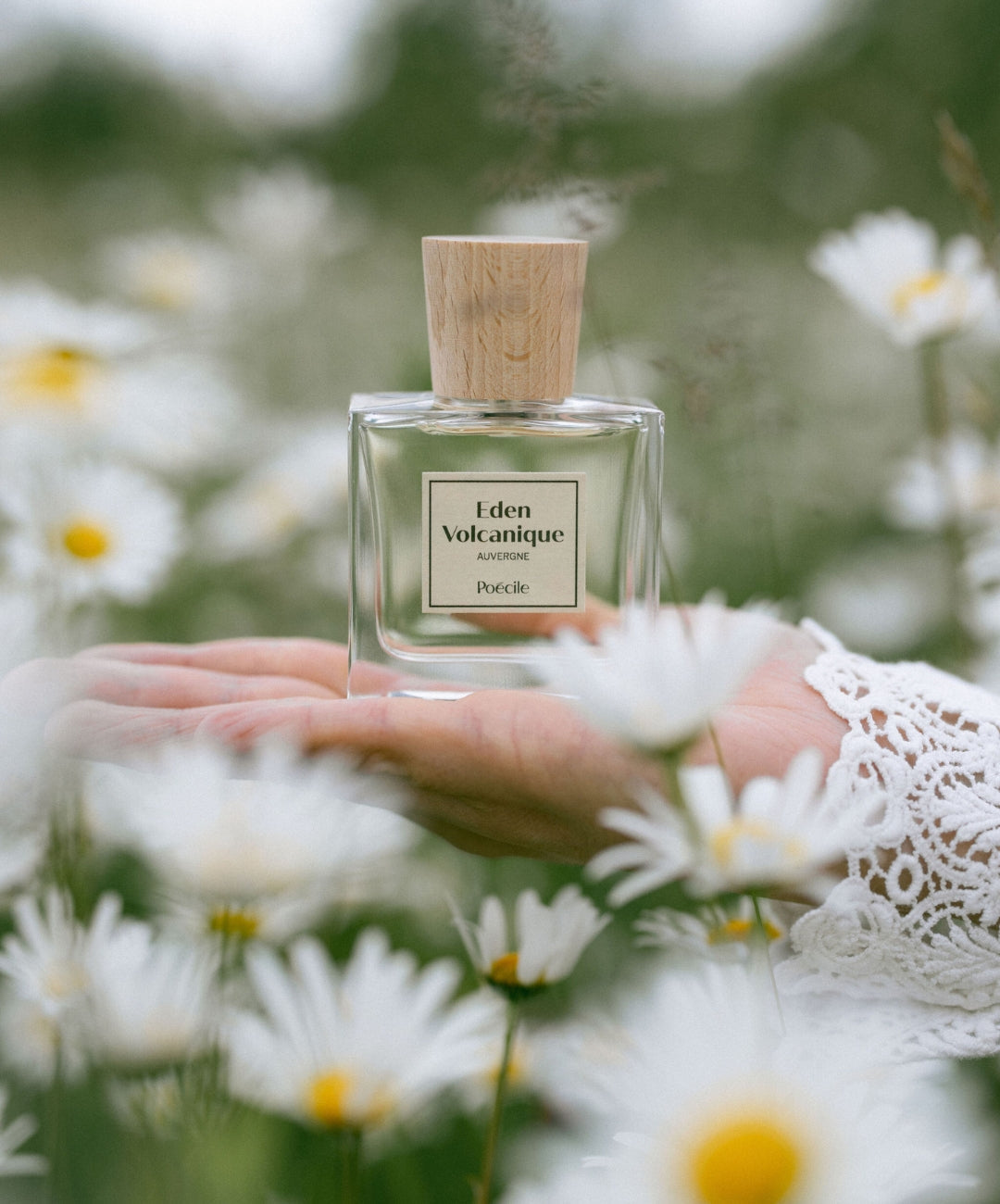 Poécile Eau de Parfum Eden Volcanique 50ml fragrance boisé et frais