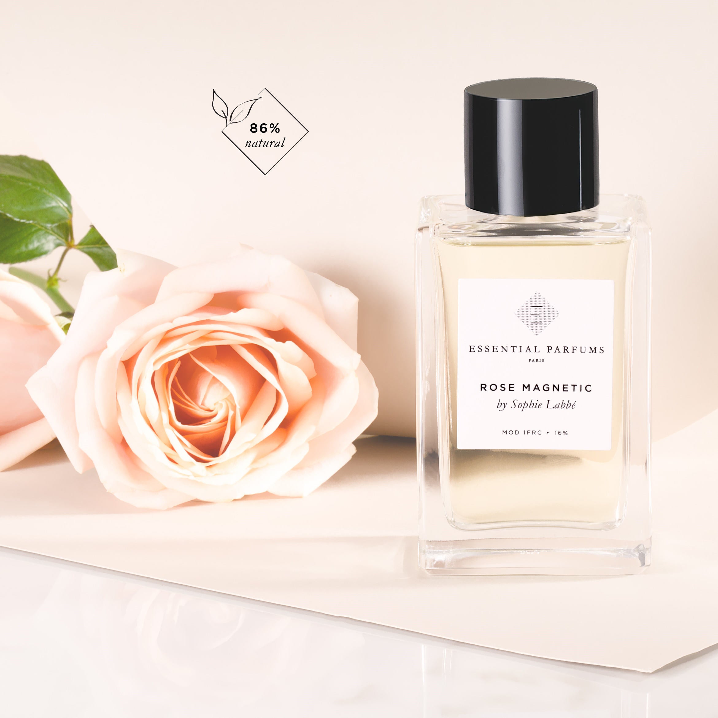 Essential Parfums Eau de Parfum Naturelle 100ml parfum Rose Magnetic