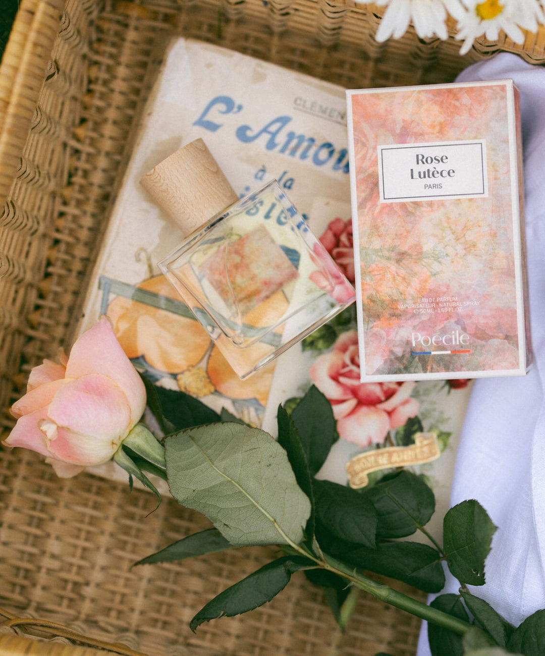 Poécile Eau de Parfum 50ml parfum Rose Lutèce