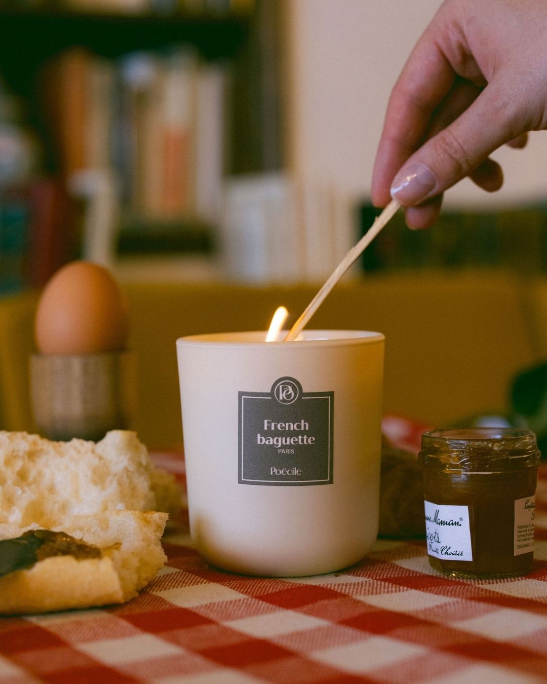 POECILE nouveaute bougie french baguette 190g
