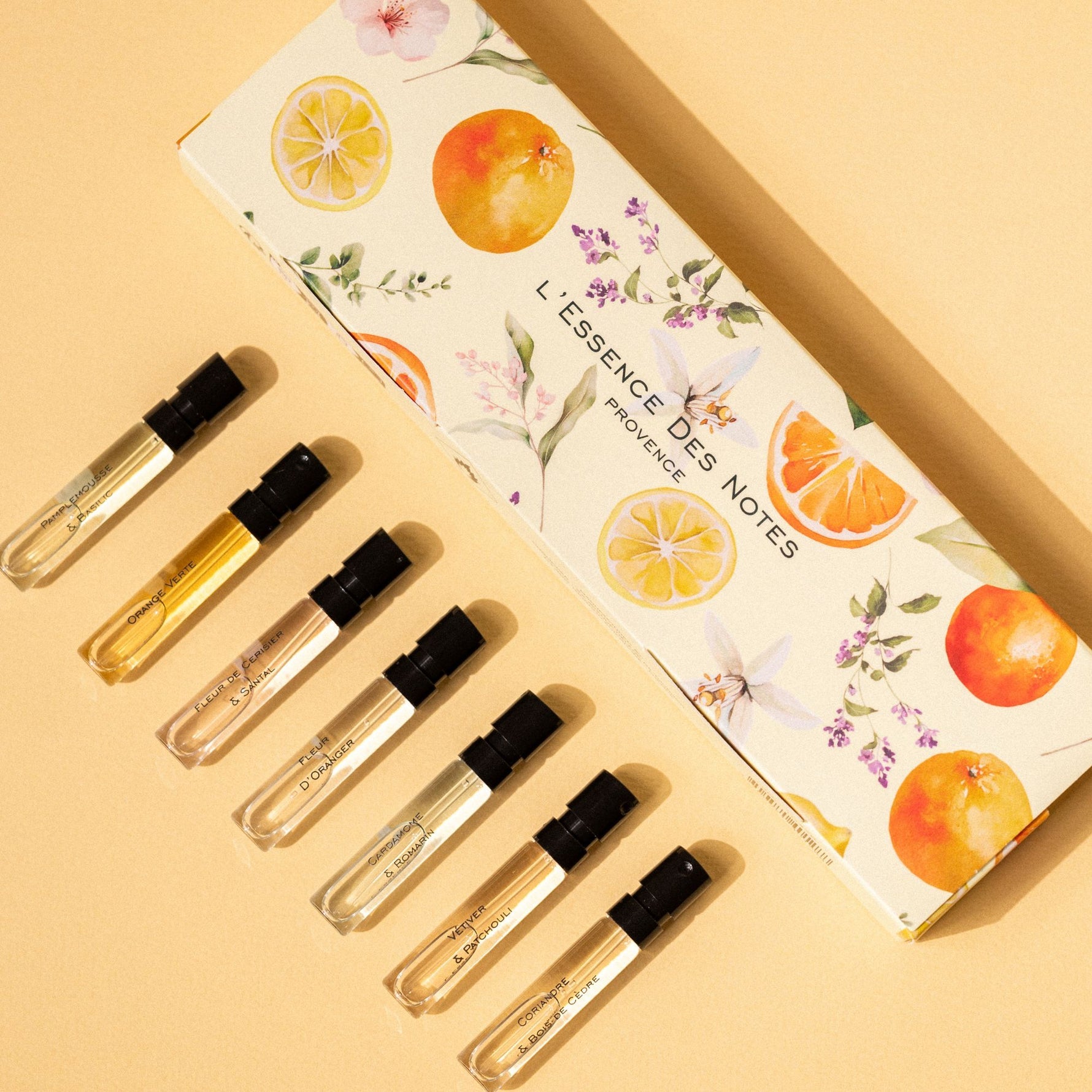 Discovery set de la marque essence des notes 7x2ml