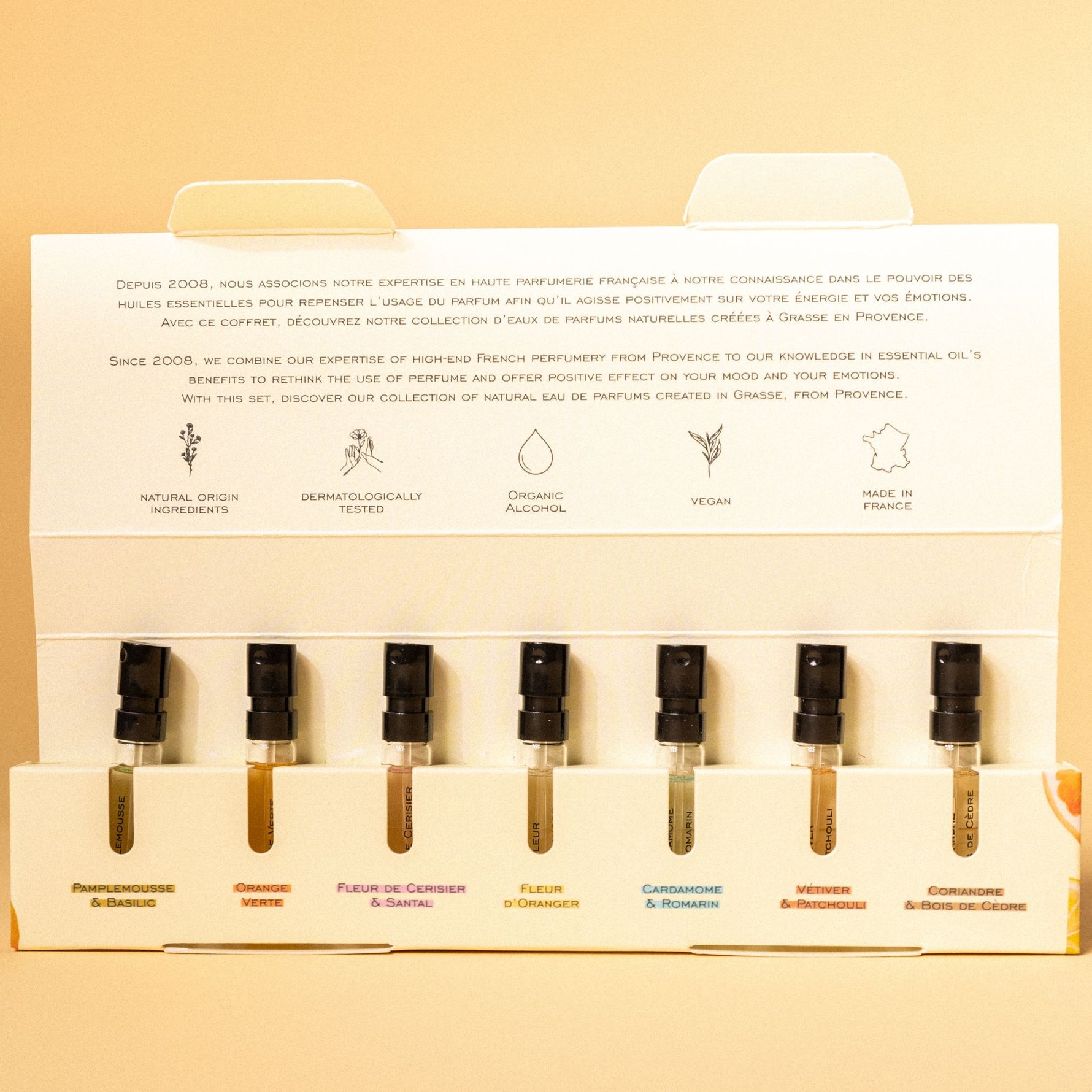 Discovery set de la marque essence des notes 7x2ml