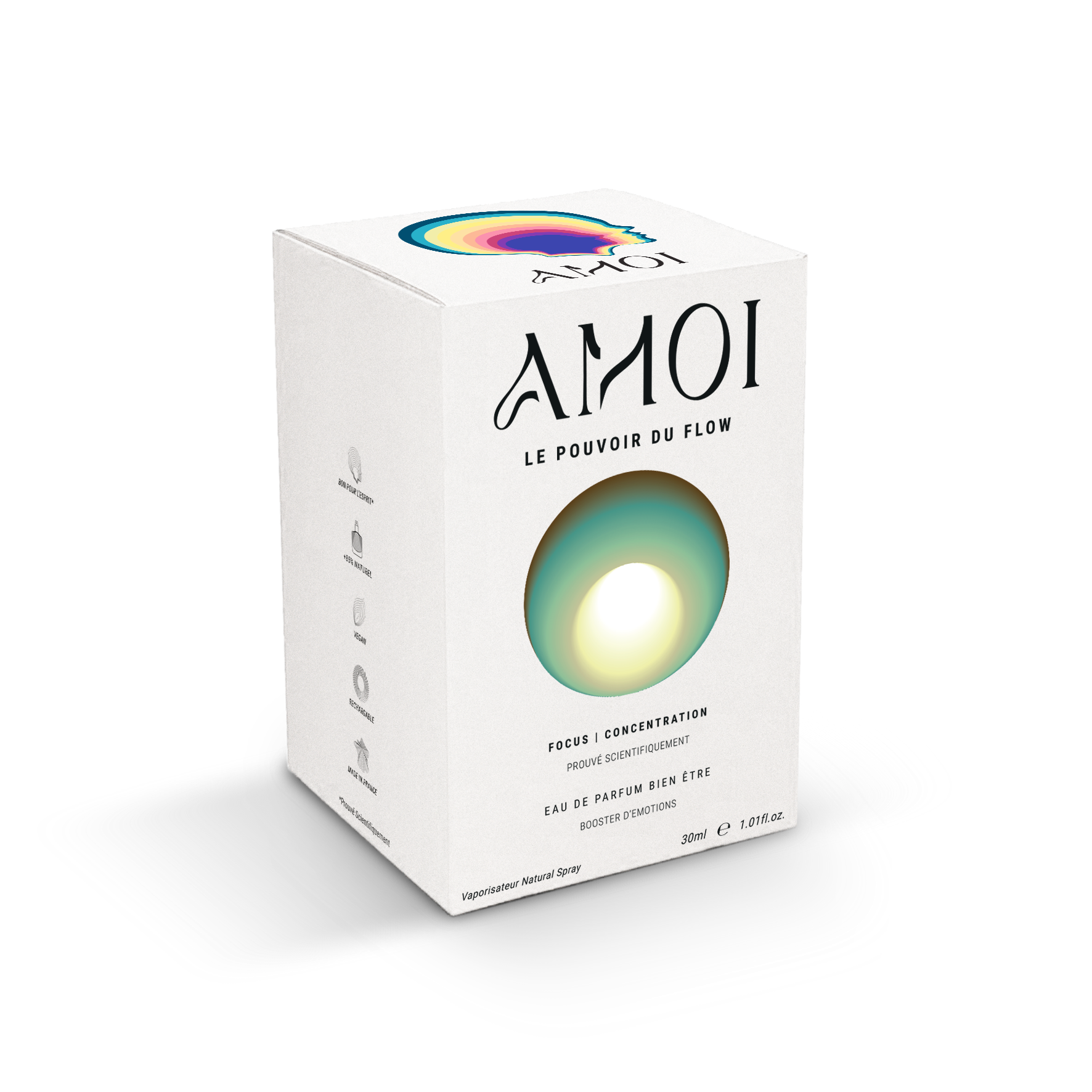 Amoi parfum eau de parfum focus prouvé scientifiquement