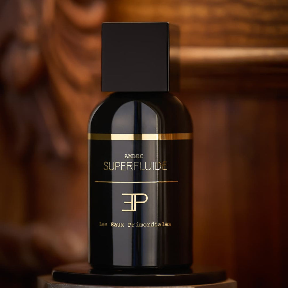 Ambre Superfluide Eau de parfum les eaux primoridales parfumerie de niche et de luxe made in france