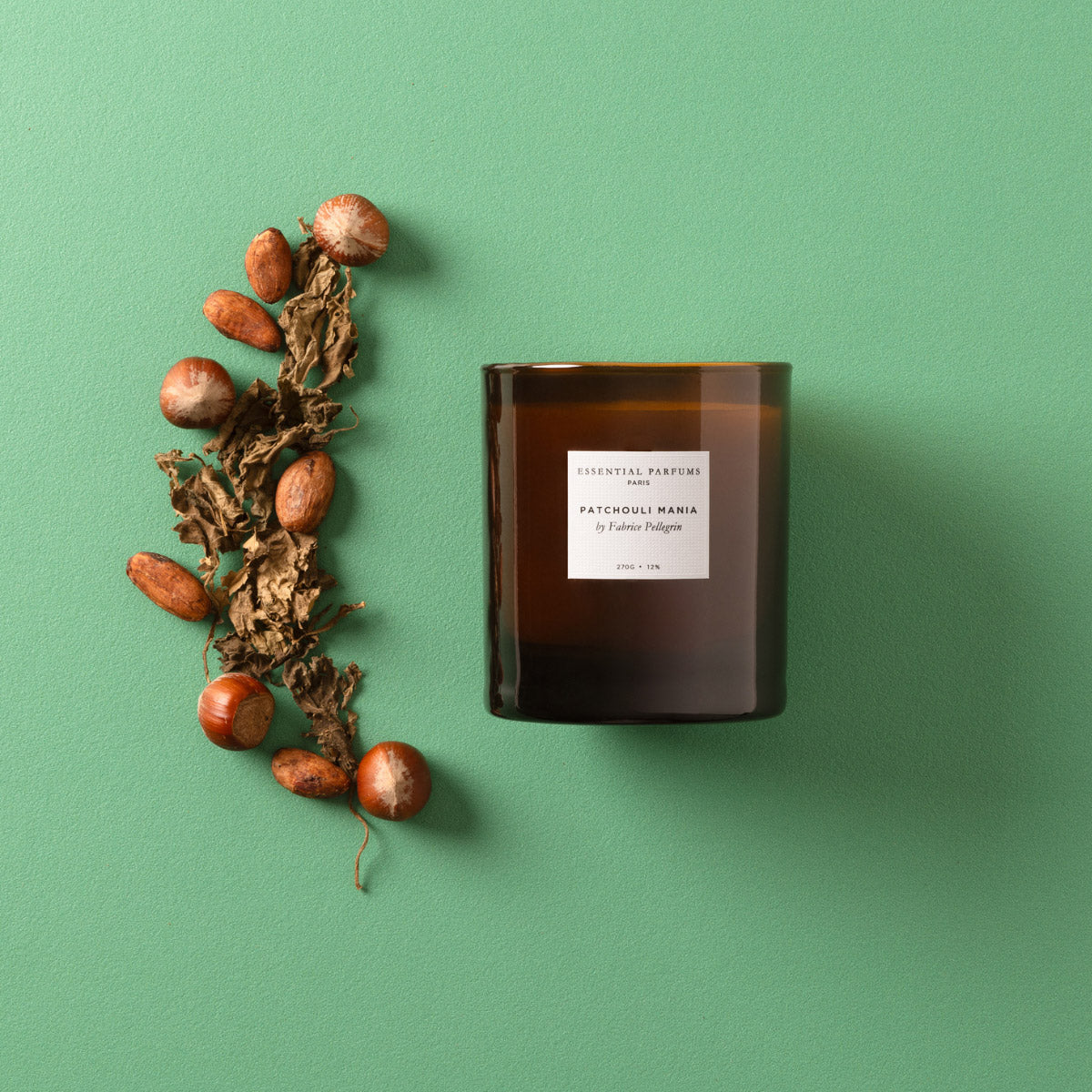 Patchouli Mania Bougie Parfumée Essential Parfums