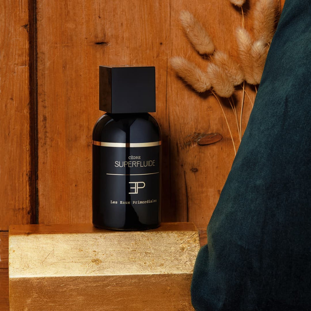 Cèdre Superfluide Eau de parfum les eaux primordiales parfumerie de luxe et de niche
