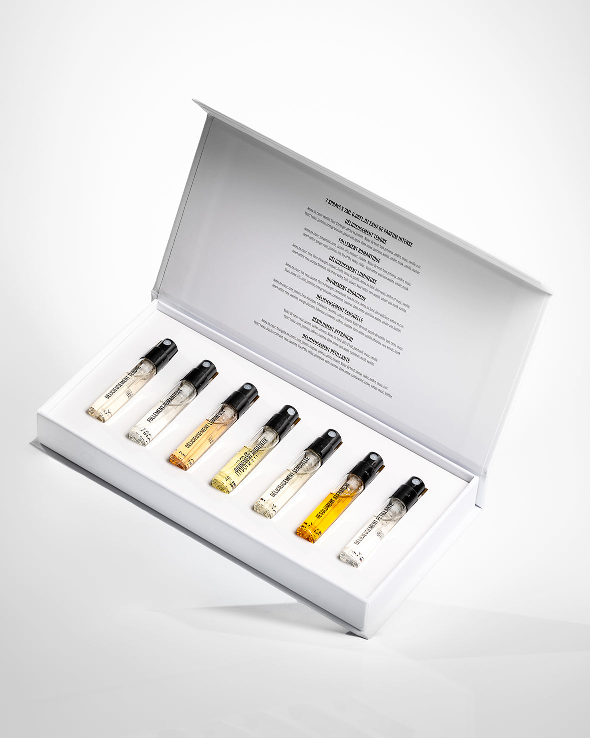 Discovery set des parfums de la marque Harold & Maude 7x2ml