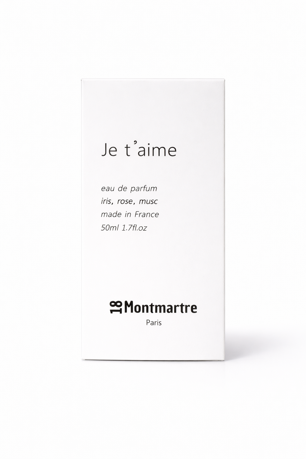 18MONTMARTRE eau de parfum Je t'aime