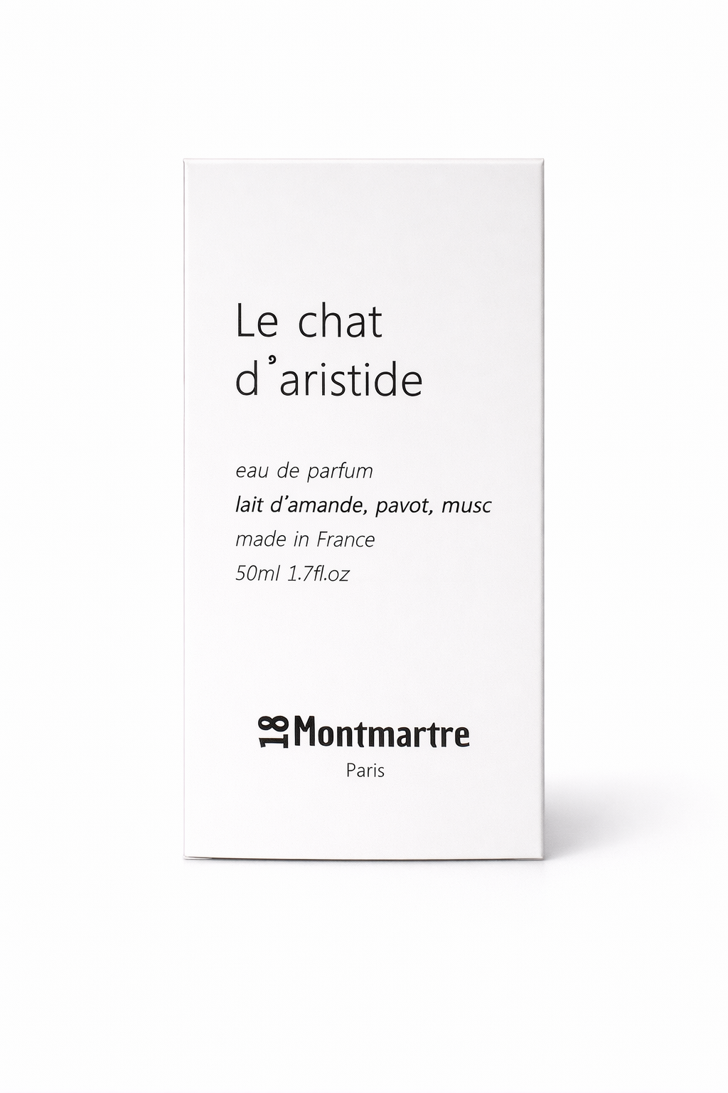 18MONTMARTRE eau de parfum le chat d'aristide