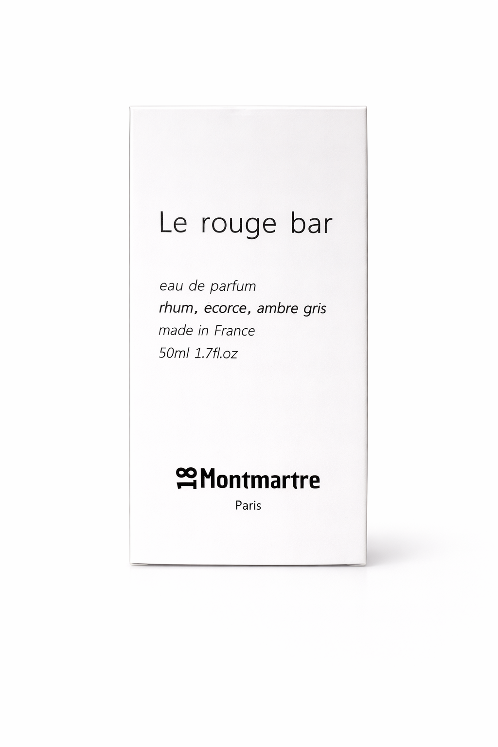 18Montmartre eau de parfum le rouge bar