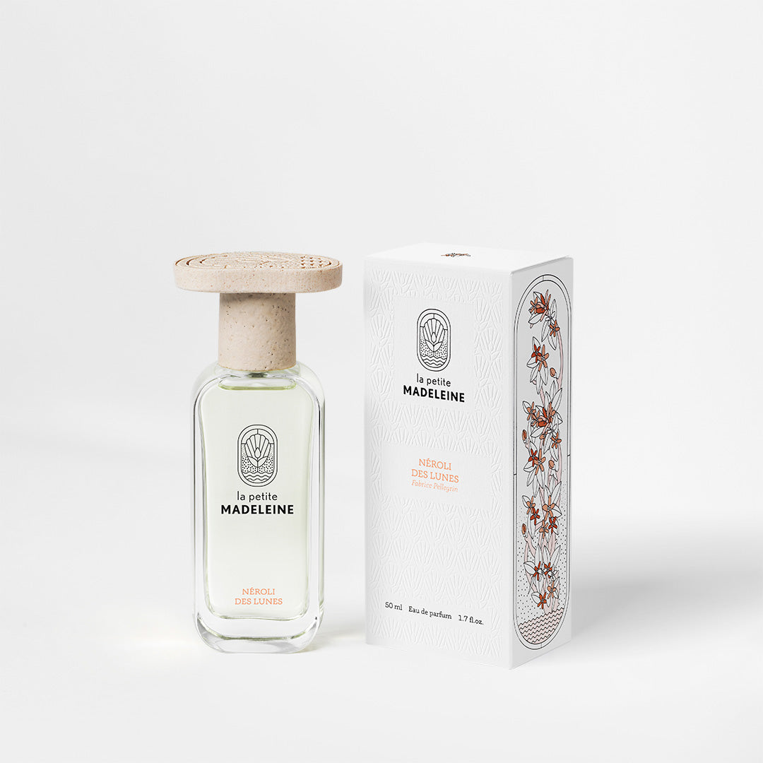 La Petite Madeleine Eau de Parfum Naturelle 50ml Néroli des Lunes avec packaging
