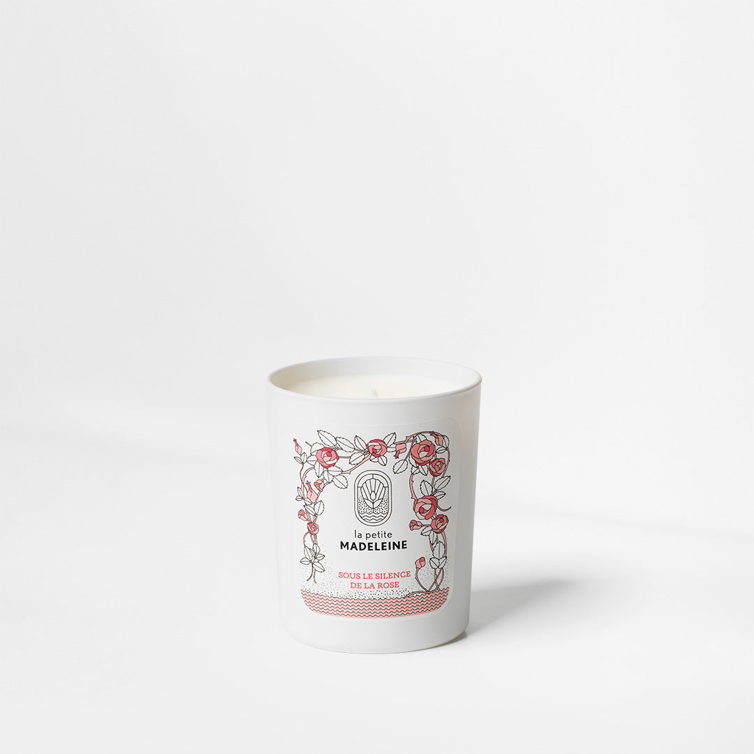 La Petite Madeleine Bougie Parfumée 180g parfum Sous le Silence de la Rose