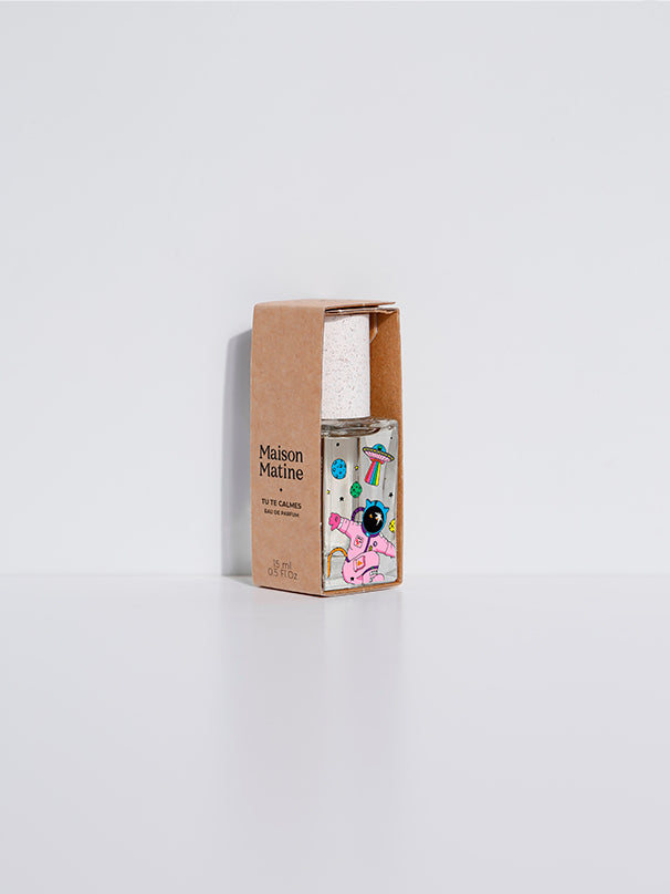 Maison Matine Eau de parfum 15ml Tu te calmes parfum épicé boisé packaging