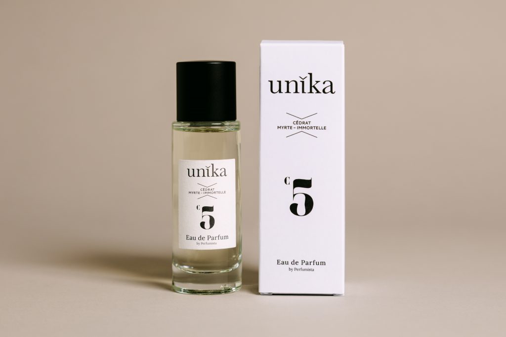 Unika Eau de parfum cedrat myrte immortelle