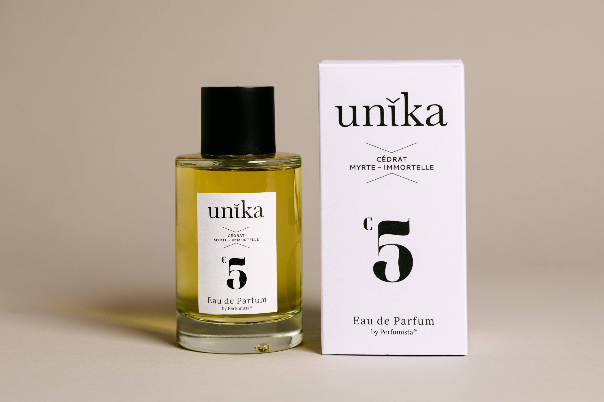 Unika Eau de parfum cedrat myrte immortelle