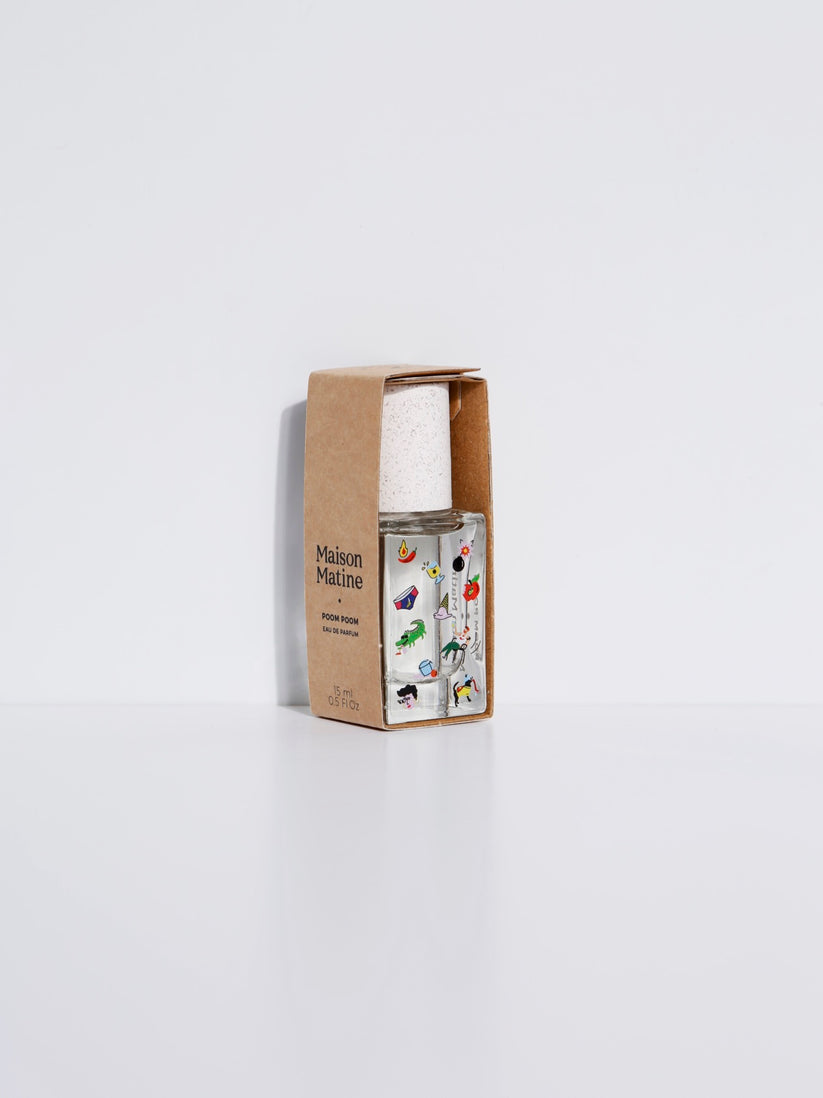 Maison Matine Eau de Parfum 15ml Poom Poom parfum floral boisé musqué avec packaging