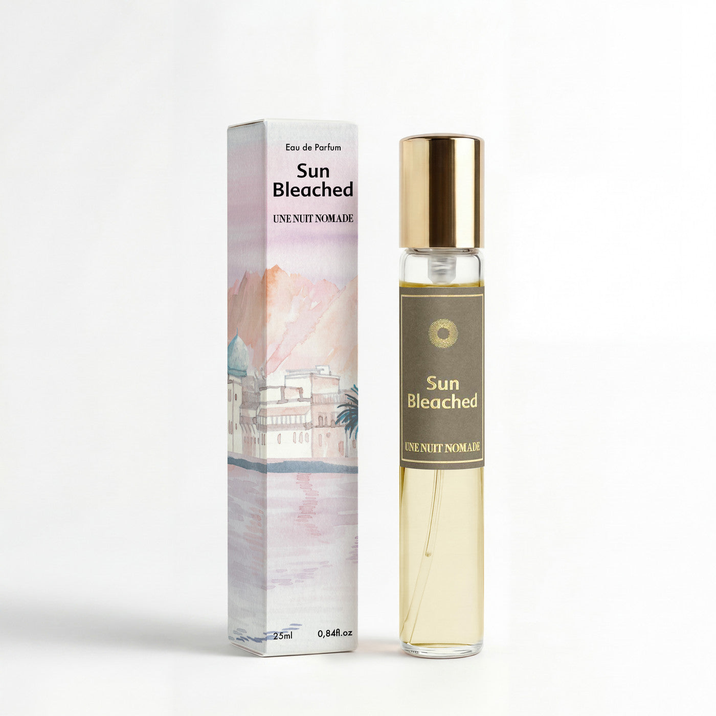 Sun bleached eau de parfum de niche de la marque une nuit nomade