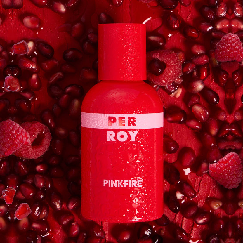Pinkfire eau de parfum boisé fruité Perroy parfum nouveauté