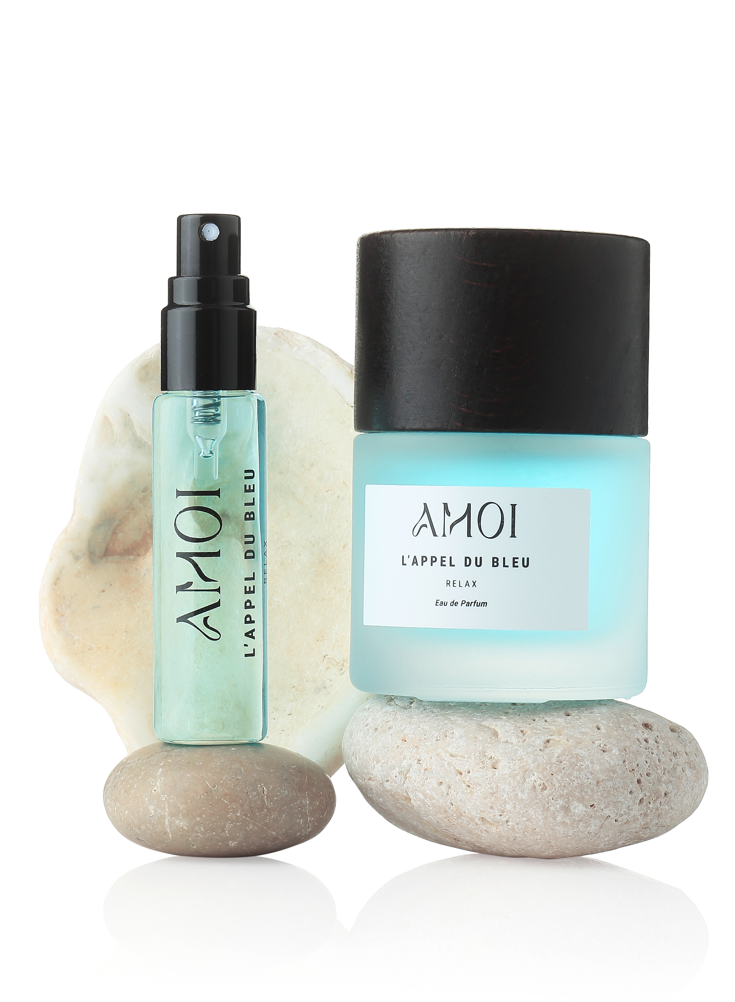 l'appel du bleu eau de parfum amoi prouvé scientifiquement parfum relax