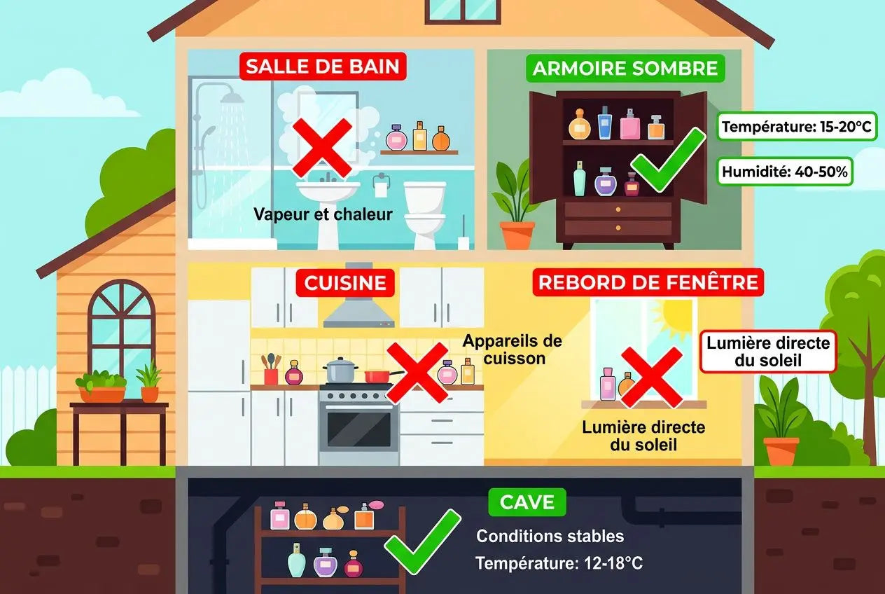 Conservation parfum : à quelle température conserver votre parfum ?