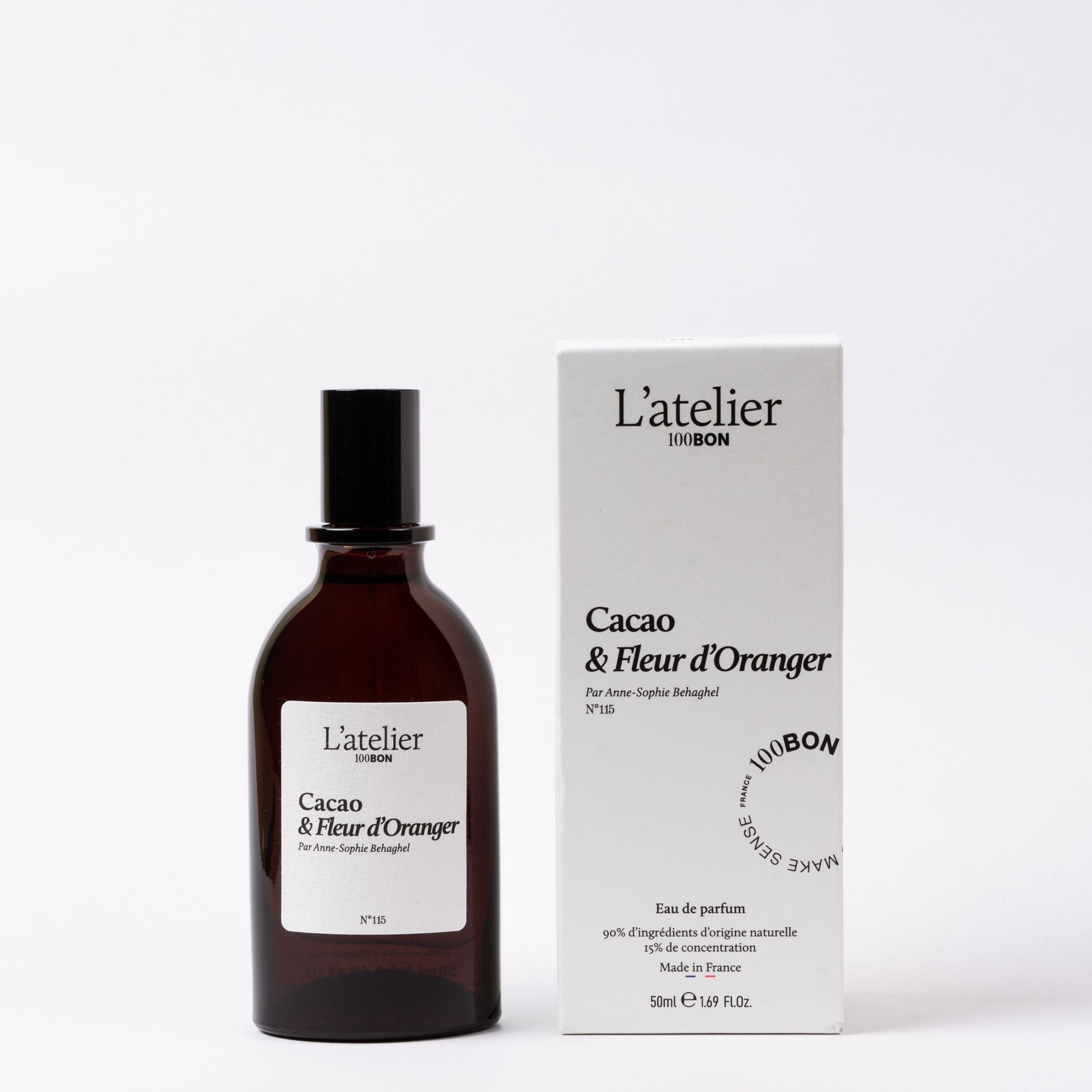 Cacao & Fleur d'oranger EDP l'atelier 100BON