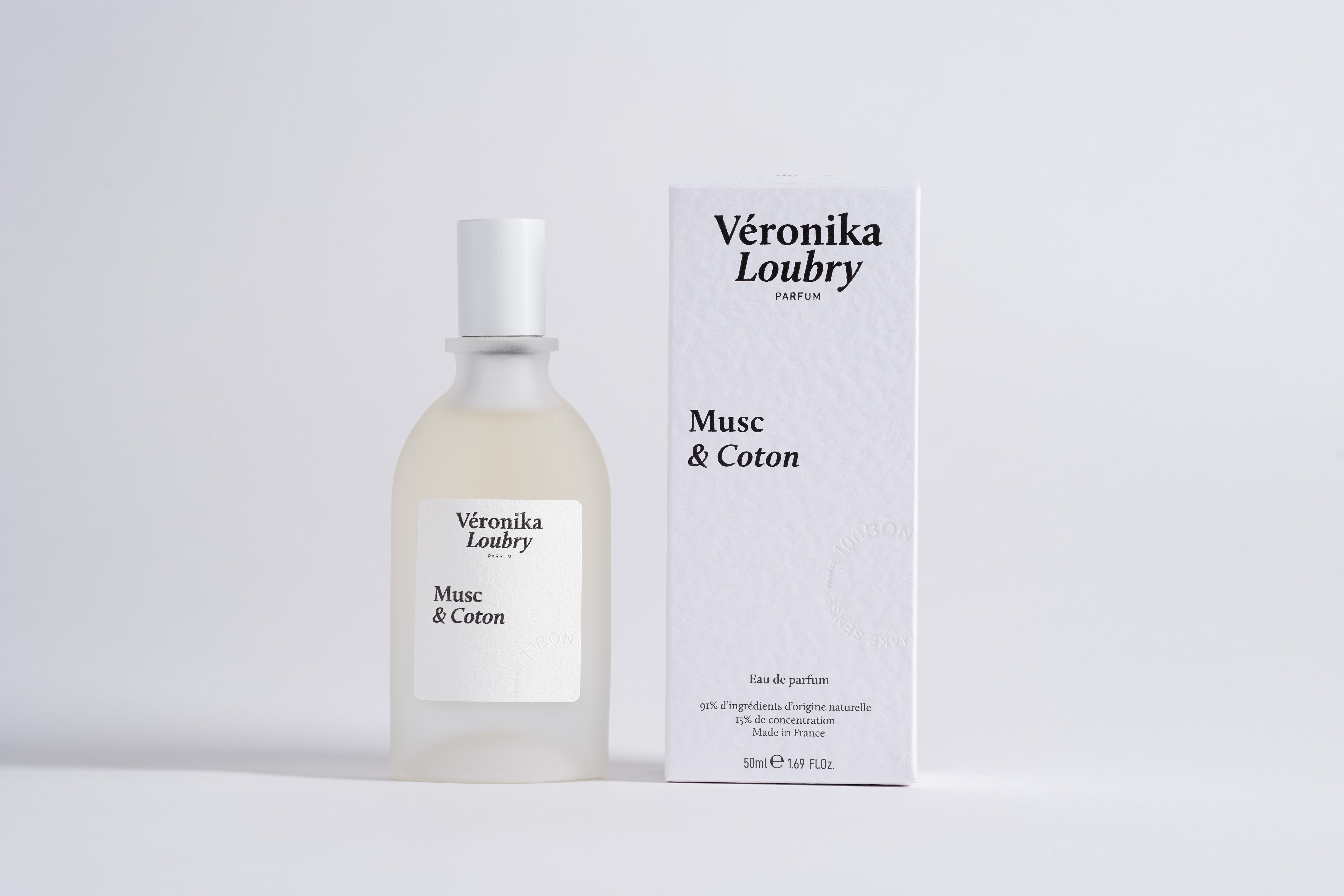 100BON_VERONIKA_LOUBRY Eau de parfum musc et coton edition limitée 2025