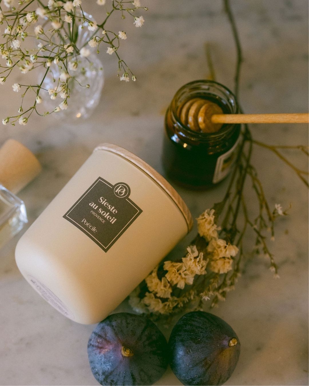 Poecile nouveauté bougie parfumée sieste au soleil 190g