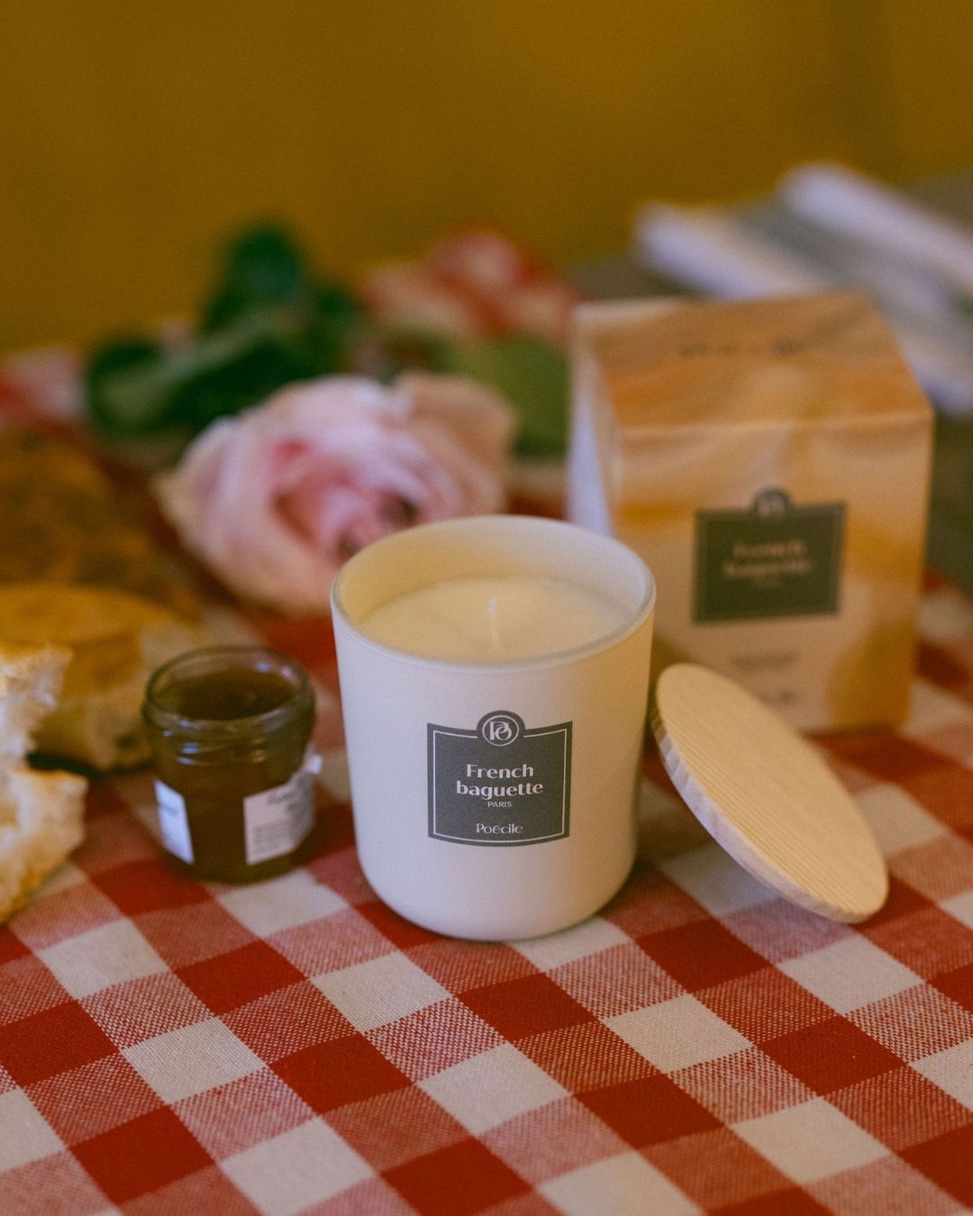POECILE nouveaute bougie french baguette 190g