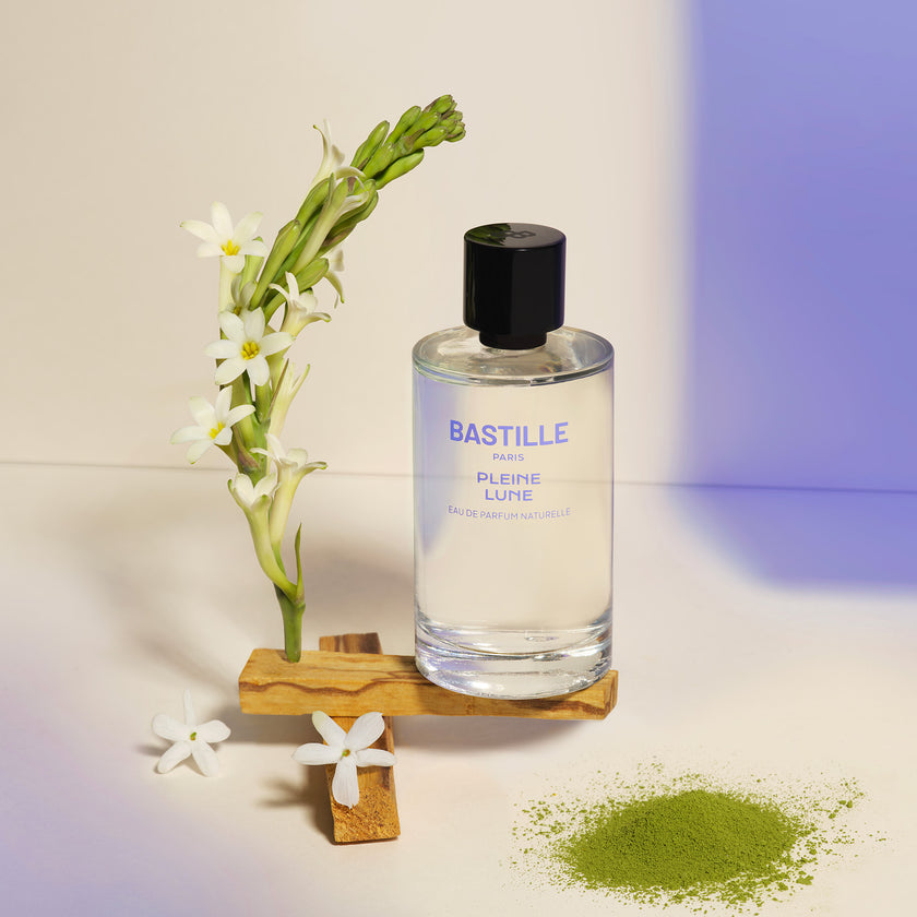 Eau de Parfum Naturelle Pleine Lune de la marque Bastille Paris. Famille olfactive Floral