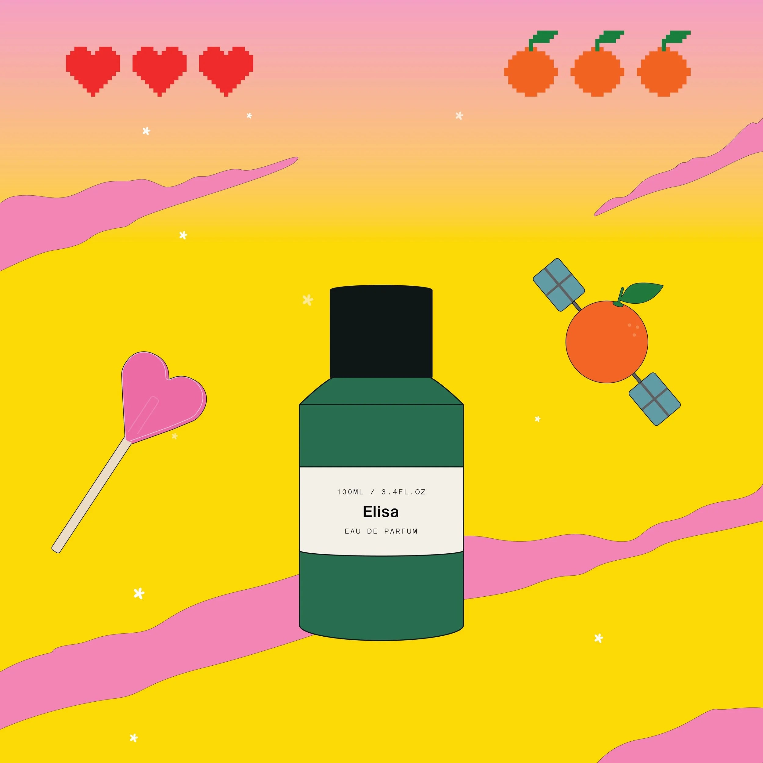 Elisa la nouvelle eau de parfum de la maison Mariejeanne parfum hespéridé floral gourmand 100ml