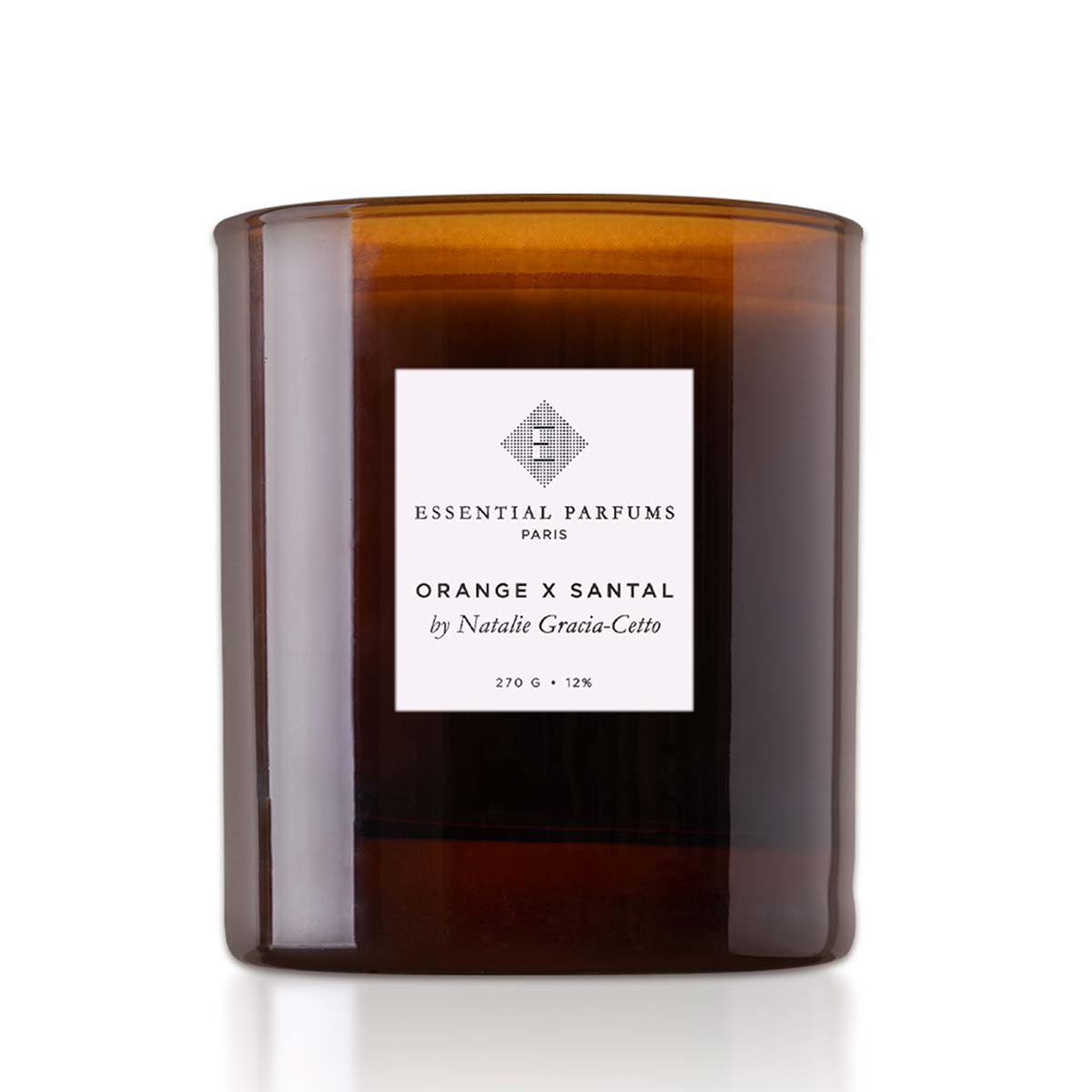 Essential Parfums Bougie Parfumée 270g parfum Orange x Santal