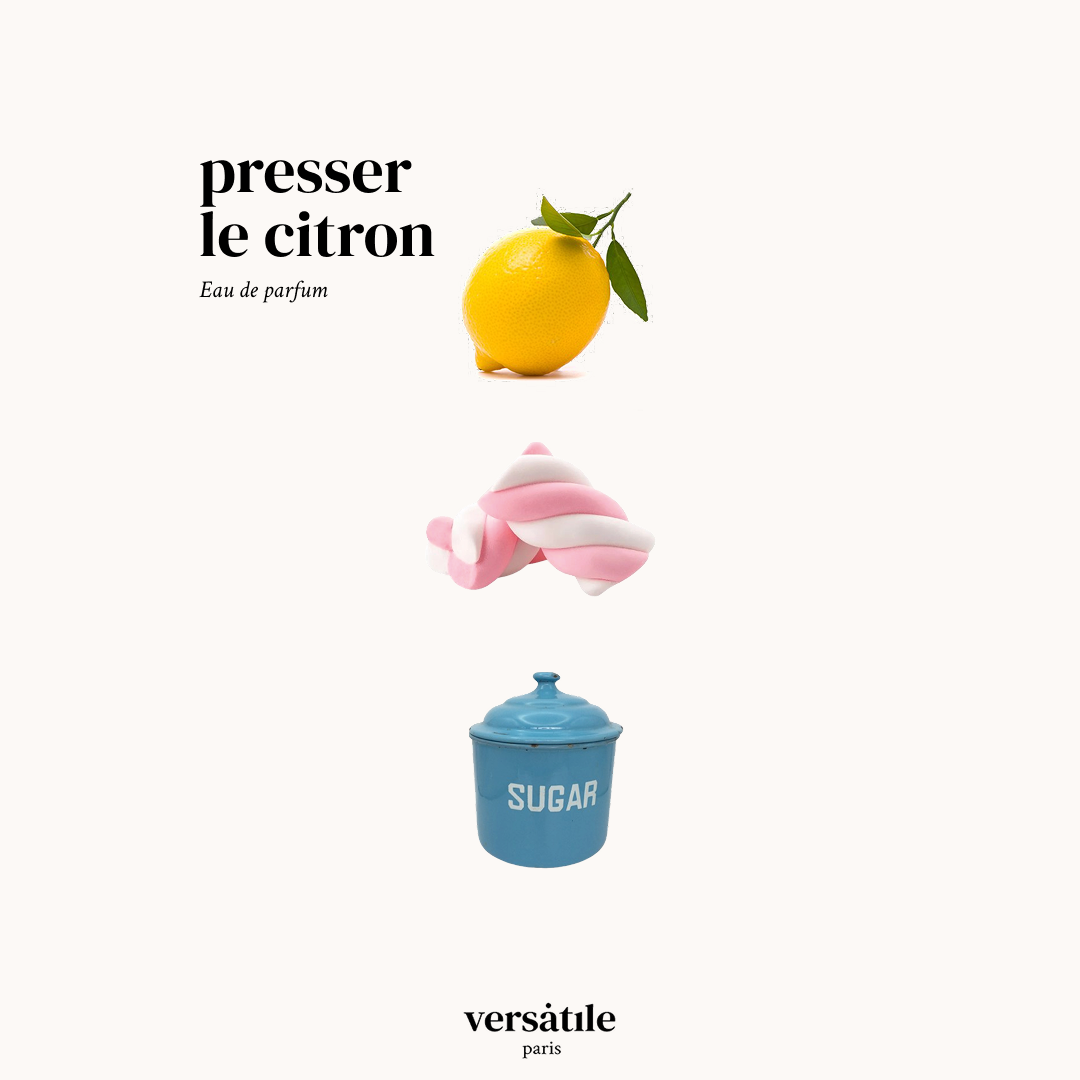 Nouveauté versatile presser le citron eau de parfum gourmande 15ml