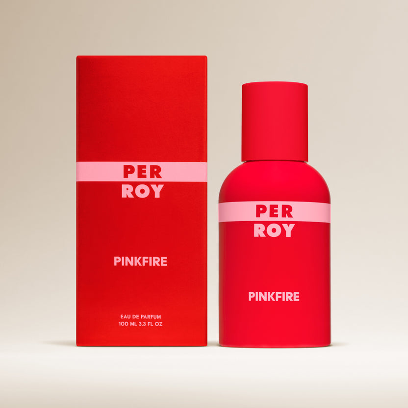 Pinkfire eau de parfum boisé fruité Perroy parfum nouveauté