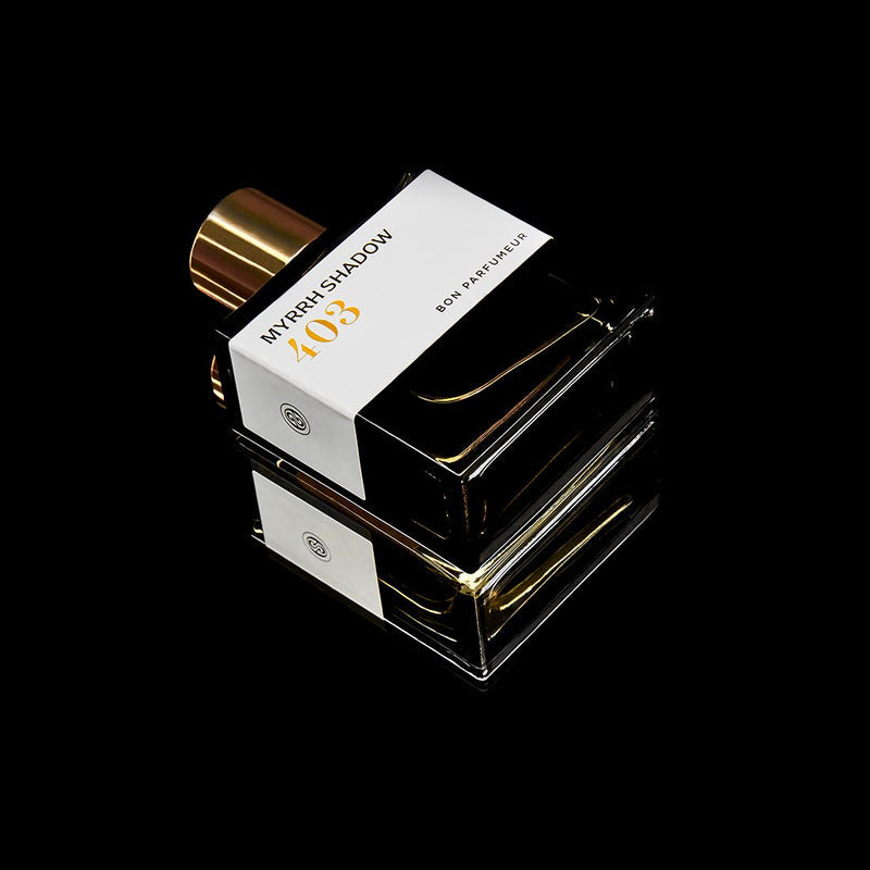 403 Myrrh Shadow Extrait de parfum vanillé bon parfumeur