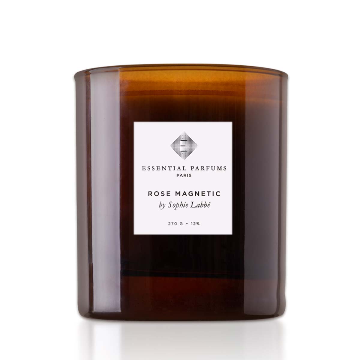 Essential Parfums Bougie parfumée 270g parfum Rose Magnetic